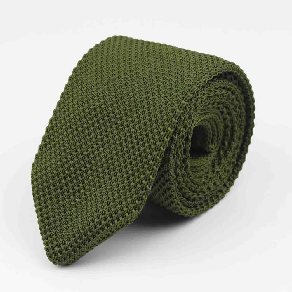 Men's Knitted Polyester Tie