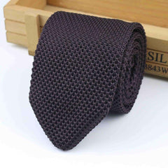 Men's Knitted Polyester Tie