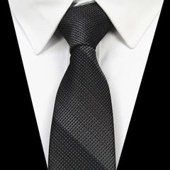 Men's Narrow Striped Silk Tie