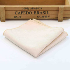 Men's Colorful Solid Handkerchief