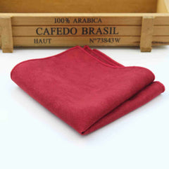 Men's Colorful Solid Handkerchief