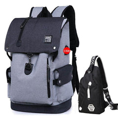 Men's Oxford Cloth Backpack