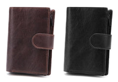 Genuine Leather Wallet with Document Holder for Men