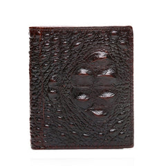 Men's Crocodile Skin Patterned Wallet