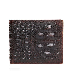 Men's Crocodile Skin Patterned Wallet