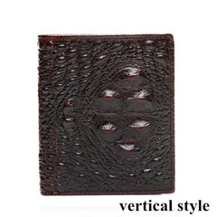 Men's Crocodile Skin Patterned Wallet