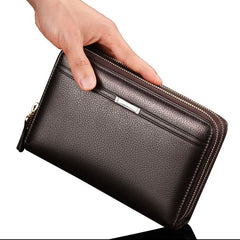 Leather Men's Clutch