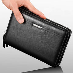 Leather Men's Clutch
