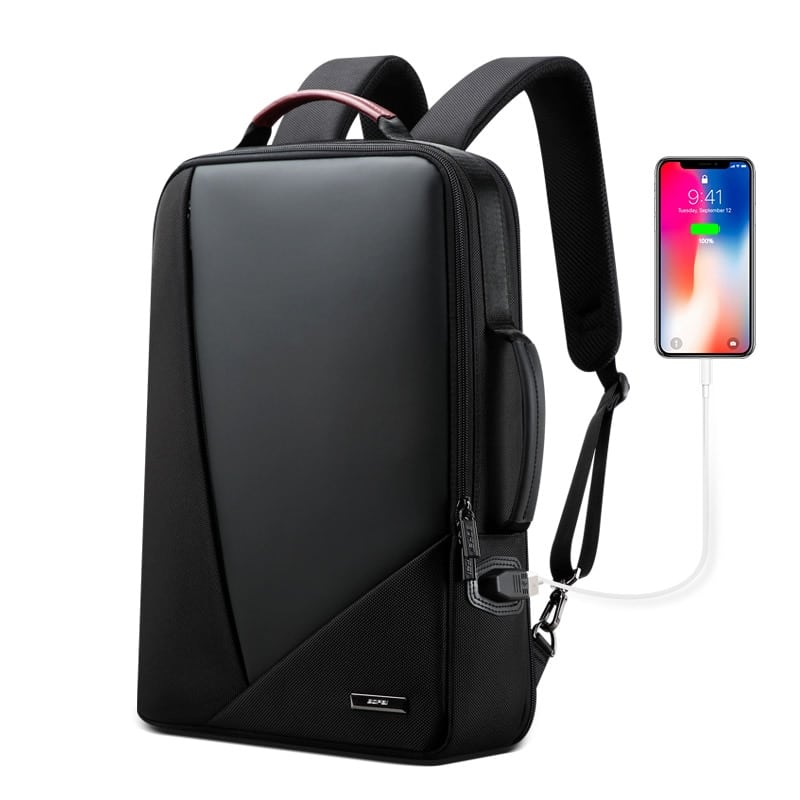 Geometric Design Laptop Backpack