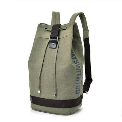 Men's Multifunction Canvas Two Size Backpacks