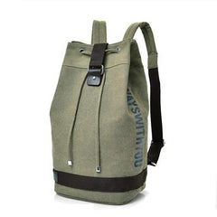 Men's Multifunction Canvas Two Size Backpacks