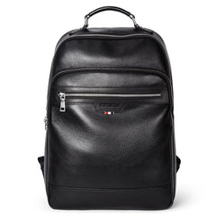 Fashion Men's Genuine Leather Backpack