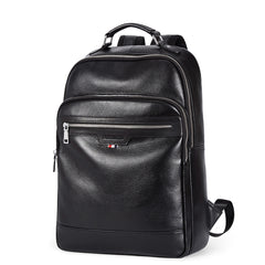 Fashion Men's Genuine Leather Backpack