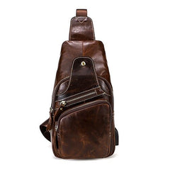 Men's Genuine Leather Crossbody Bag