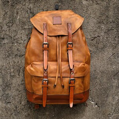 Men's Large Capacity Retro Backpack