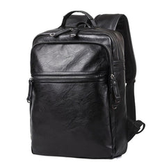 Men's Leather Travel Backpack