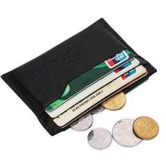 Cowhide Leather Small Wallet