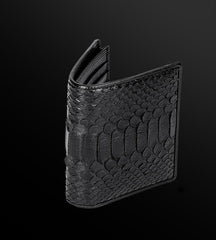 Mini Snake Leather Men's Wallet