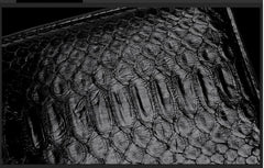 Mini Snake Leather Men's Wallet