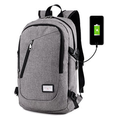 Men's USB Charger Backpack