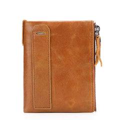 Men's Genuine Leather Coin Bag