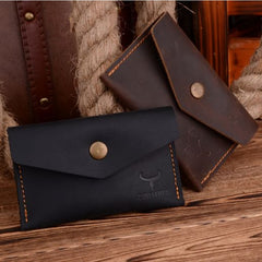 Envelope Style Leather Wallet for Men
