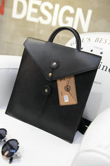 Men's Retro Leather Backpack