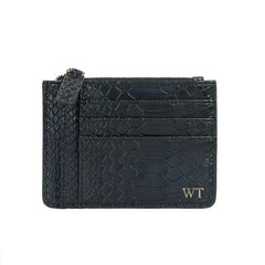 Men's Snakeskin Style Leather Wallet