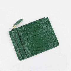 Men's Snakeskin Style Leather Wallet