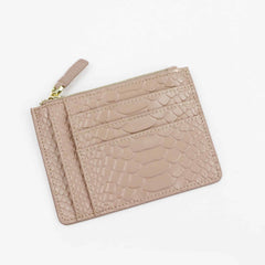 Men's Snakeskin Style Leather Wallet
