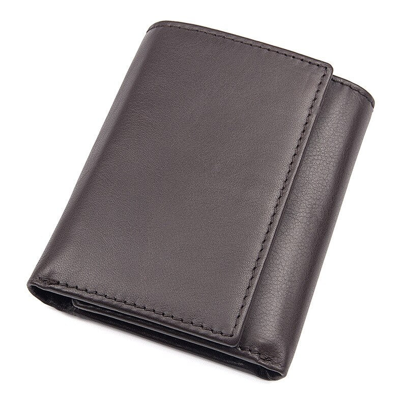 TriFold Leather Wallet for Men