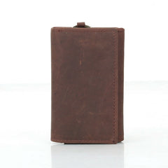 Men's Vintage Cowhide Key Wallet