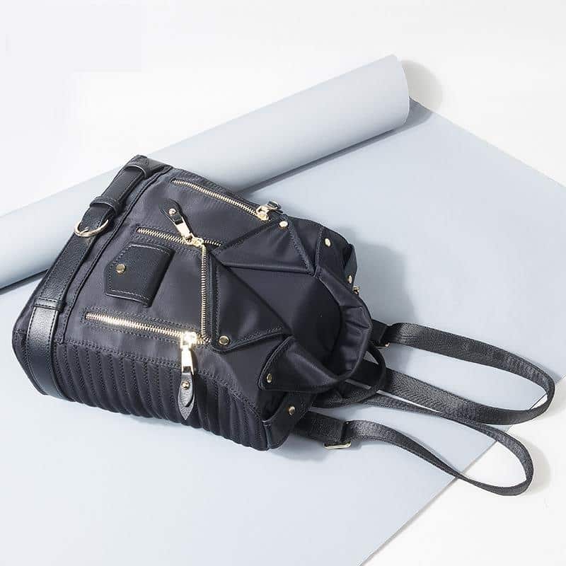 Biker Jacket Design Waterproof Backpack