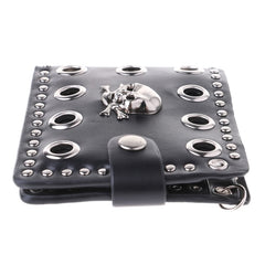 Men's Pirate Skull Chain Wallet