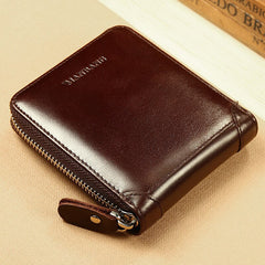 Men's Leather Retro Wallet
