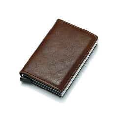 Men's Automatical Aluminium Wallet