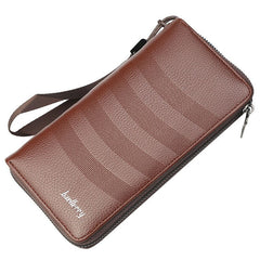Men's Long Leather Wallet