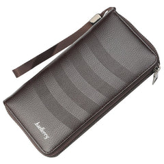 Men's Long Leather Wallet