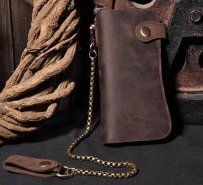 Vintage Style Genuine Leather Men's Wallet