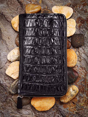 Elegant Crocodile Leather Men's Wallet