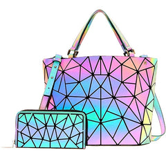 Women's Mosaic Design Tote Bag 2/3 Pcs Set