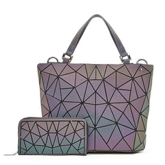 Women's Mosaic Design Tote Bag 2/3 Pcs Set