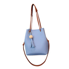 Women's PU Leather Bag with Small Handbag