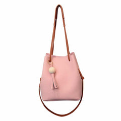Women's PU Leather Bag with Small Handbag