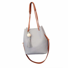Women's PU Leather Bag with Small Handbag