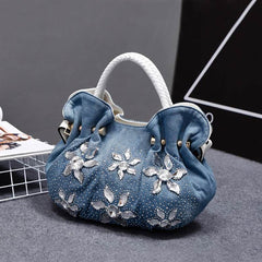 Women's Denim Vintage Shoulder Bags