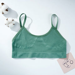 Women's Sleeveless Tube Crop Top