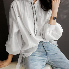 Women's Puff Sleeved Blouse