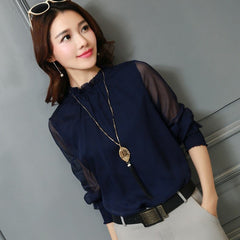 Women's Casual Long Sleeve Blouse