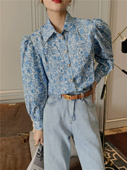 Vintage Puff Sleeve Shirt